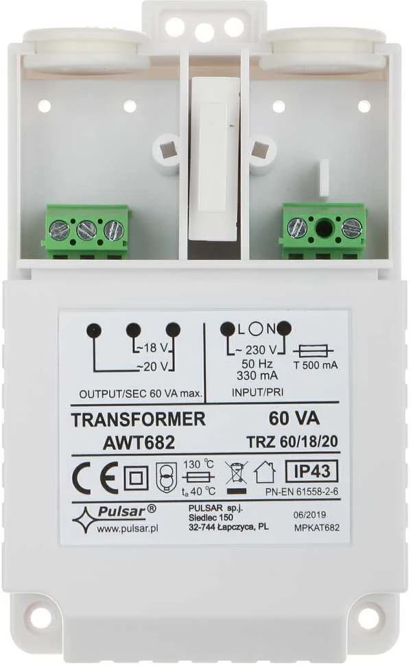 KINTAMOSIOS SROVĖS MAITINIMO ADAPTERIS AWT-682 PULSAR