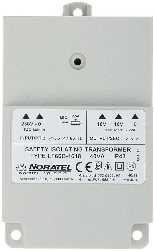 KINTAMOSIOS SROVĖS MAITINIMO ADAPTERIS TR-40VA/NORATEL SATEL