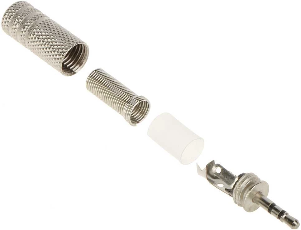 Cabletech KIŠTUKAS JACK-W/2.5/S/MET