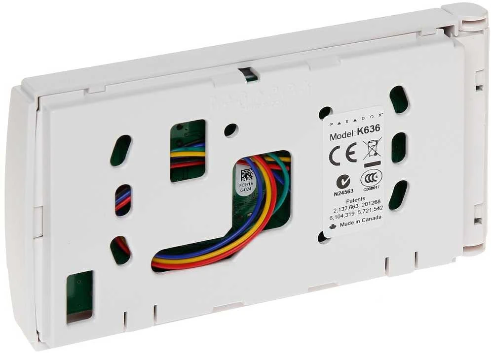 KLAVIATŪRA SIGNALIZACIJOS CENTRALEI K636 PARADOX