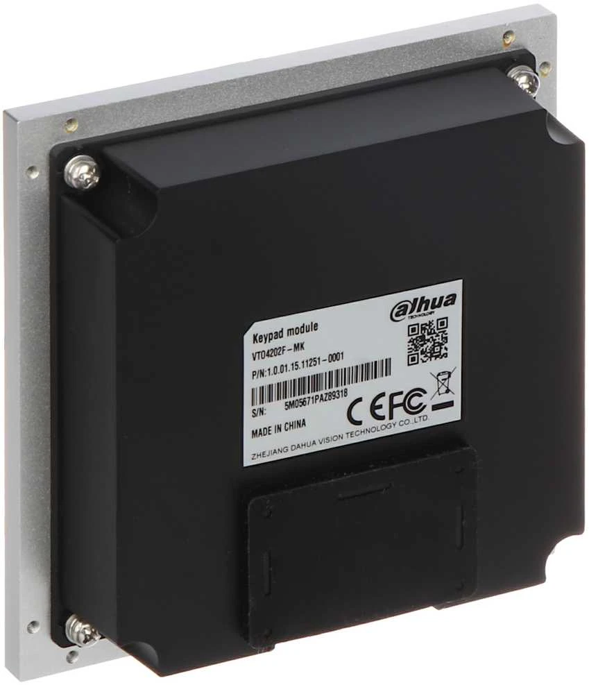 Dahua IP domofono modulinė klaviatūra skirtas modulinei sistemai VTO4202F-MK