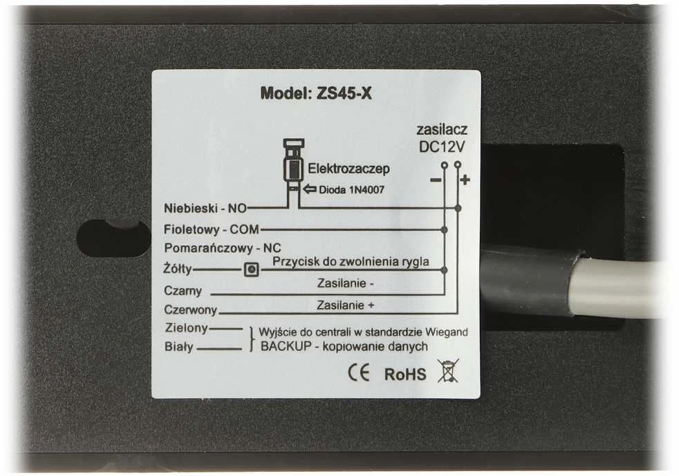 KODINĖ SPYNA ZS45-X Tuya Smart Wi-Fi VIDOS