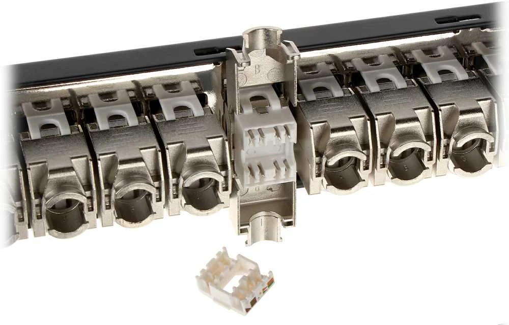TST „Delta Patch“ skydelis 24x RJ-45 (PP-24 / RJ-FX / 6AC2)