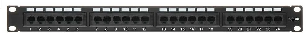 TST KOMUTACINIS SKYDELIS RJ-45 PP-24/RJ
