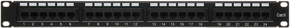 TST KOMUTACINIS SKYDELIS RJ-45 PP-24/RJ/6