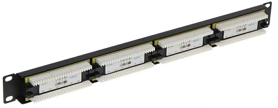 TST KOMUTACINIS SKYDELIS RJ-45 PP-24/RJ/6