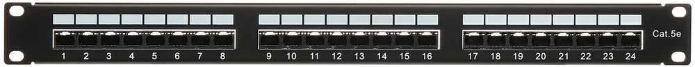 TST KOMUTACINIS SKYDELIS RJ-45 PP-24/RJ/C