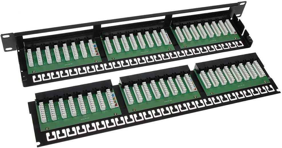 TST KOMUTACINIS SKYDELIS RJ-45 PP-48/RJ/6C