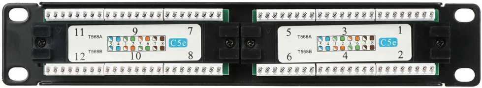 TST KOMUTACINIS SKYDELIS RJ-45 PP10-12/RJ 10 "
