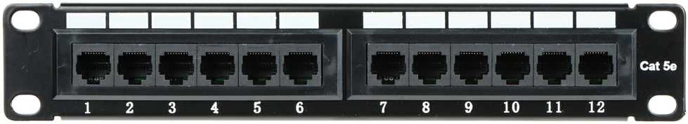 TST KOMUTACINIS SKYDELIS RJ-45 PP10-12/RJ 10 "