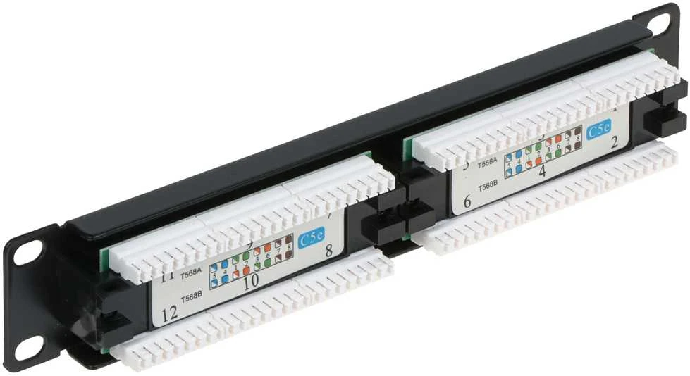 TST KOMUTACINIS SKYDELIS RJ-45 PP10-12/RJ 10 "