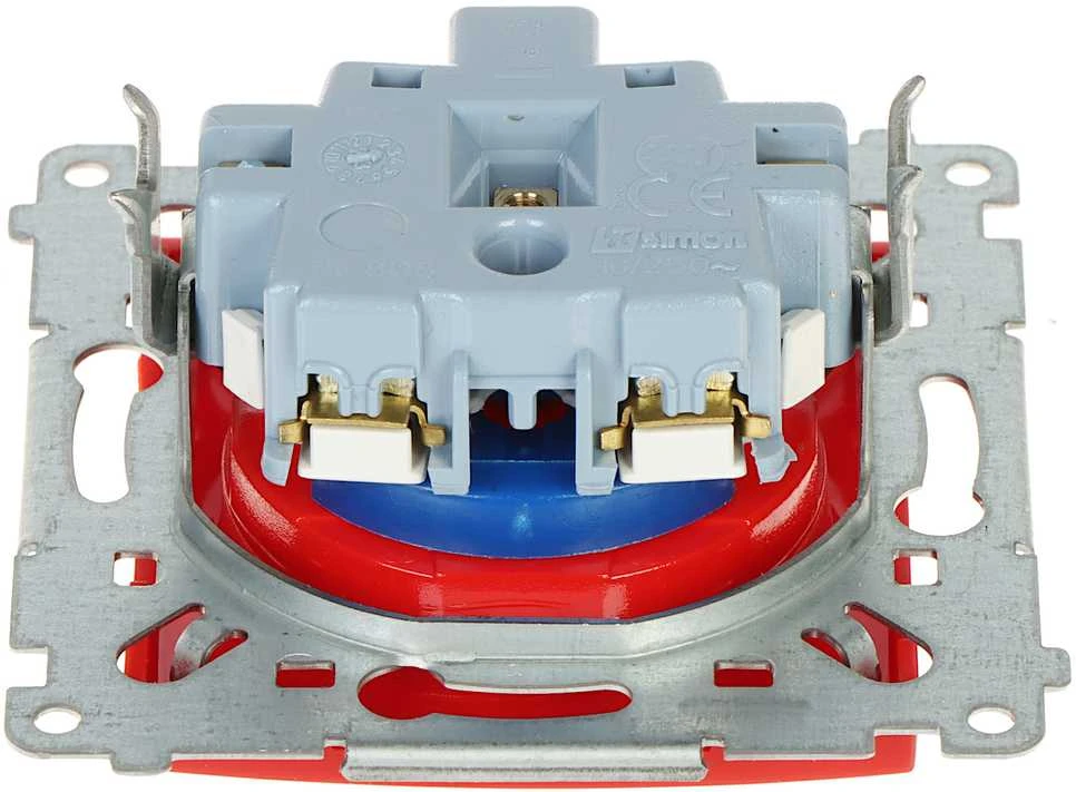 Kontak Simon DATA SINGLE SOCKET OUTLET WITH SOCKET ACCESS ELEMENT DGD1.01/22-SIMON54 250 V 16 A