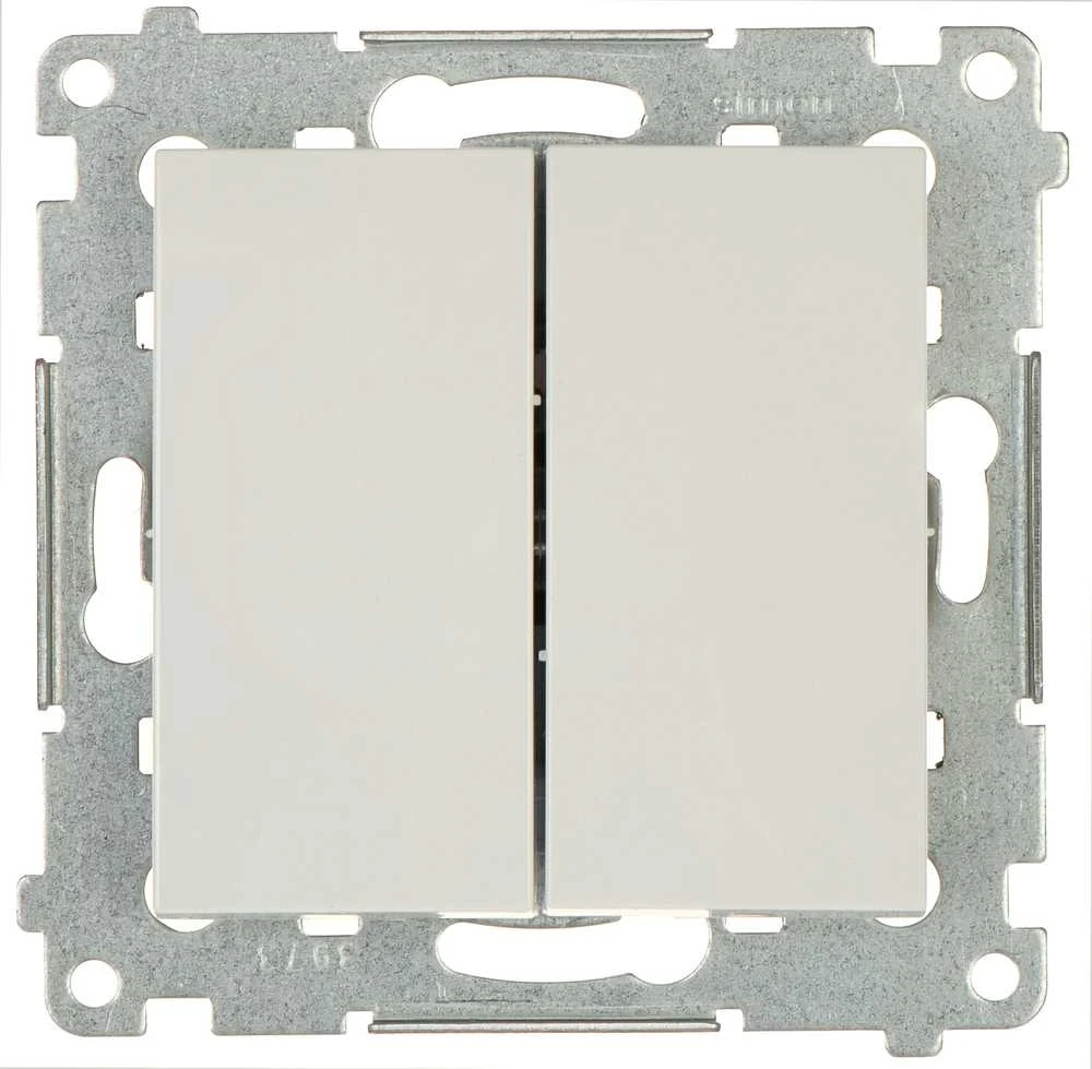 Kontak Simon DVIGUBAS APŠVIESTAS JUNGIKLIS DW5A.01/11-SIMON54 250 V 16 A