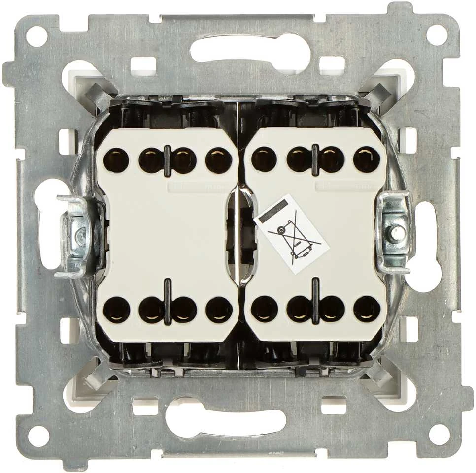 Kontak Simon DOUBLE INTERMEDIATE SWITCH DW7/2.01/X/11-SIMON54 250 V 10 A