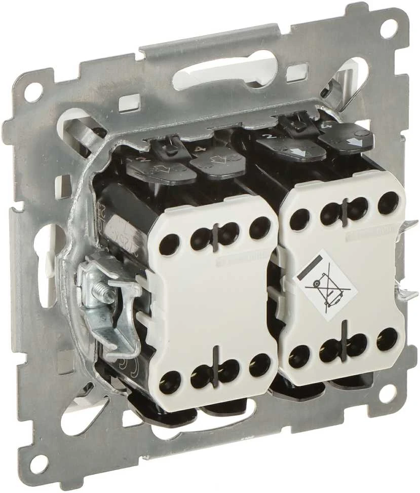 Kontak Simon DOUBLE INTERMEDIATE SWITCH DW7/2.01/X/11-SIMON54 250 V 10 A