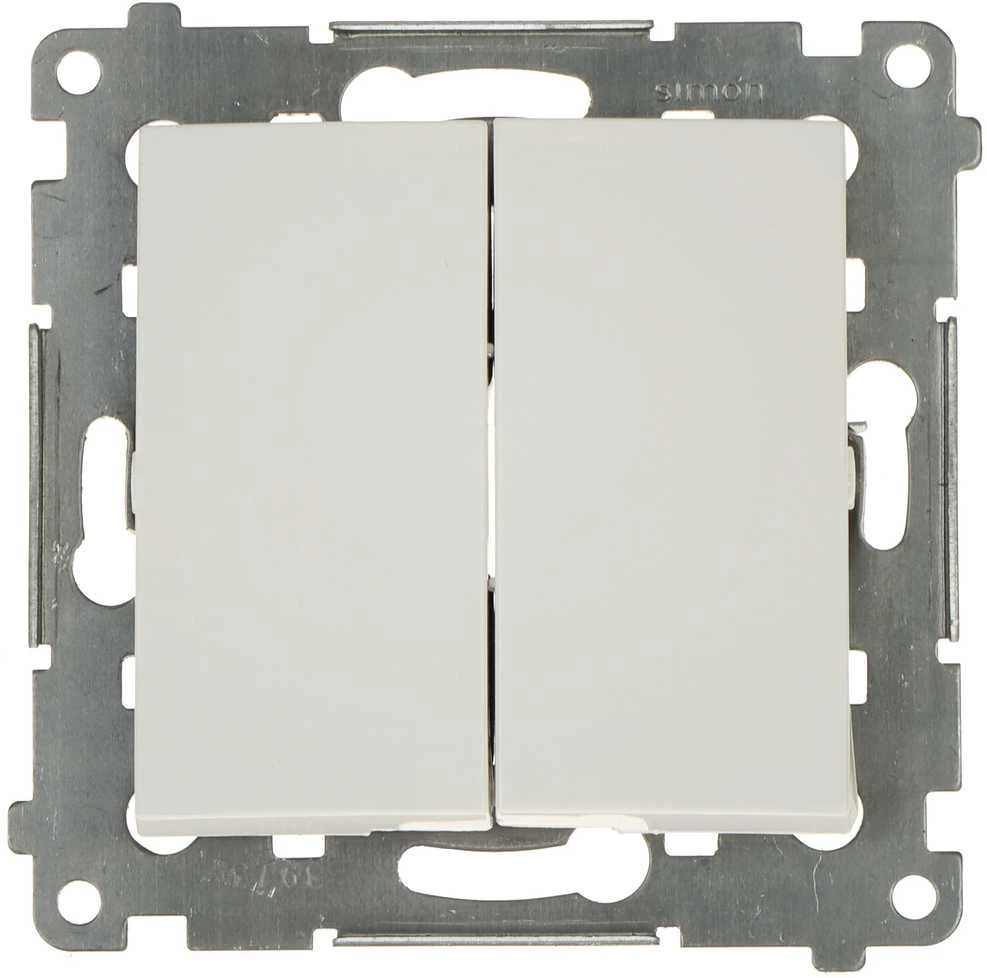 Kontak Simon DOUBLE INTERMEDIATE SWITCH DW7/2.01/X/11-SIMON54 250 V 10 A