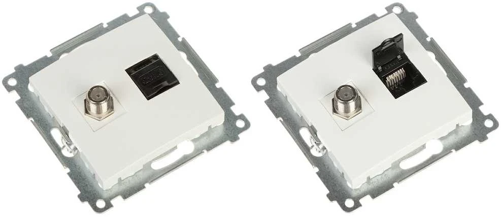 Kontak Simon GALUTINIS LIZDAS DASFRJ45.01/11-SIMON54 TIPAS F + RJ45