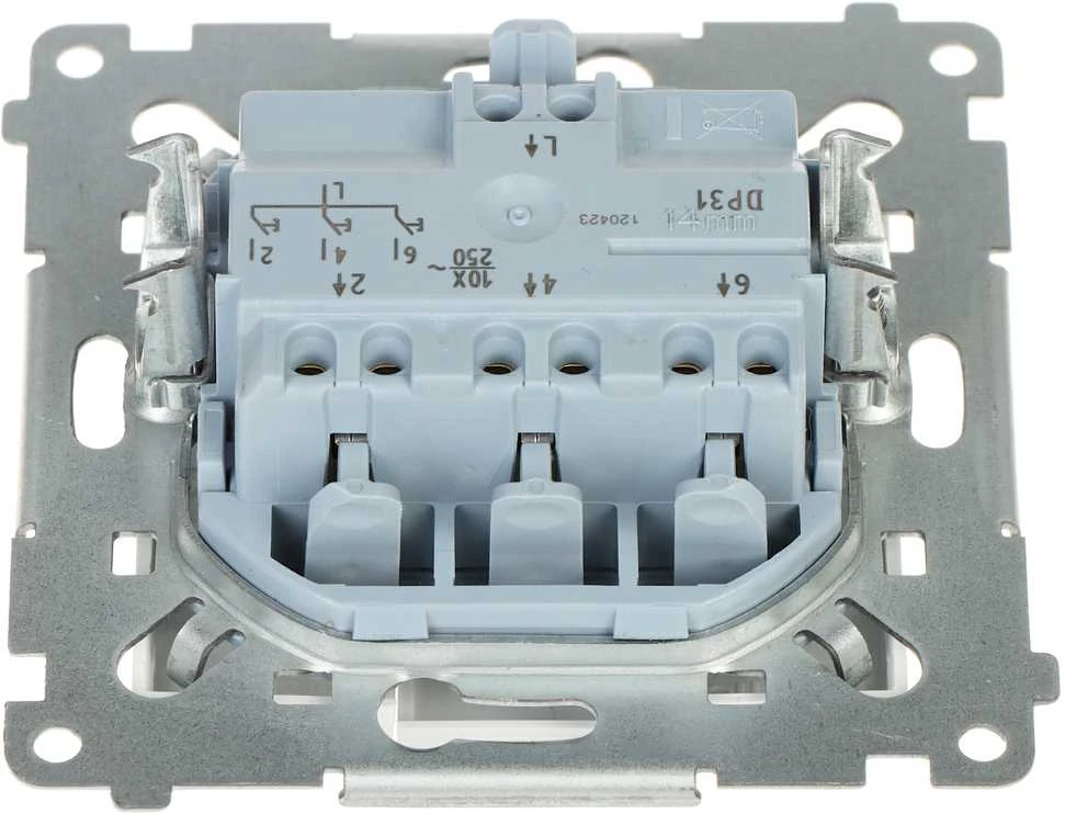 Kontak Simon TRIPLE PUSH BUTTON DP31.01/11-SIMON54 250 V 10 A