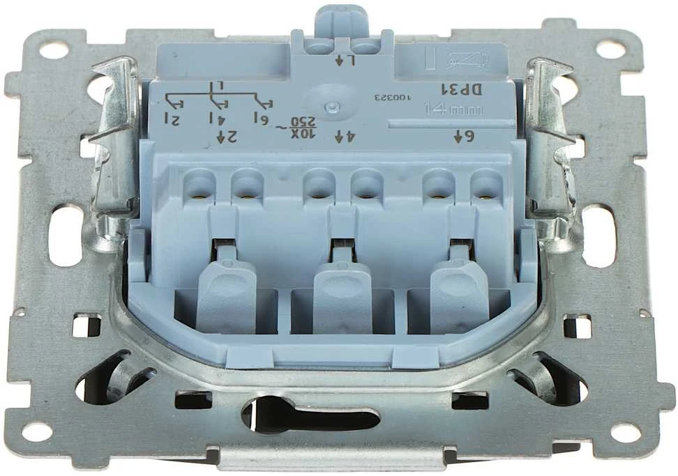 Kontak Simon TRIGUBAS MYGTUKINYS DP31.01/49-SIMON54 250 V 10 A