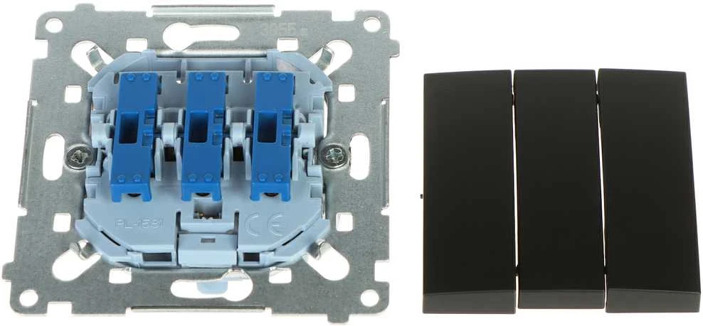 Kontak Simon TRIGUBAS MYGTUKINYS DP31.01/49-SIMON54 250 V 10 A