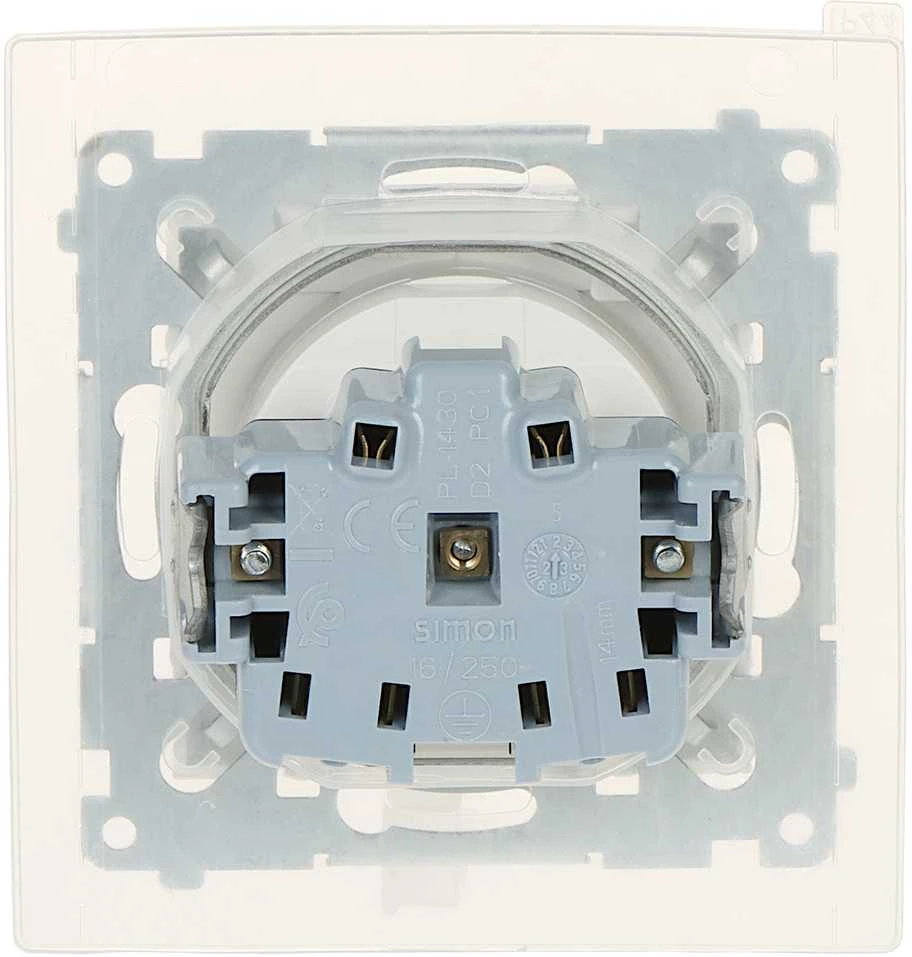 Kontak Simon PAVIENIS LIZDAS DGZ1BZ.01/11A-SIMON54 250 V 16 A IP44