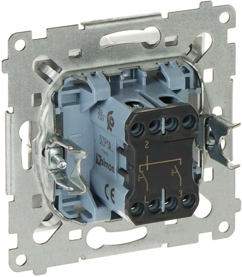 Orno TIESIOGINIO VALDYMO MYGTUKAS ROLETĖMIS DZP1A.01/11-SIMON54 250 V 16 A