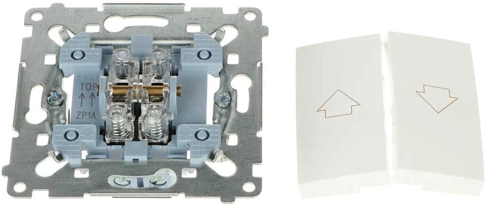 Orno TIESIOGINIO VALDYMO MYGTUKAS ROLETĖMIS DZP1A.01/11-SIMON54 250 V 16 A