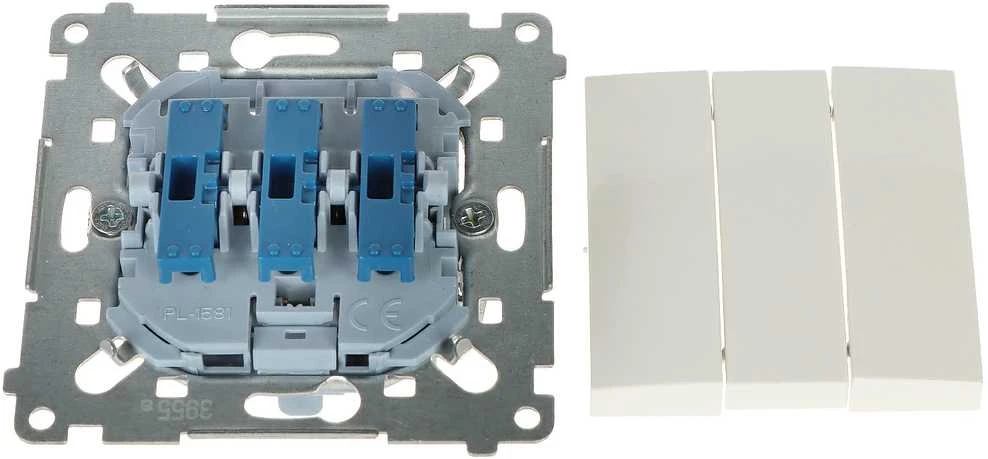 Kontak Simon TRIPLE SWITCH DW31.01/11-SIMON54 250 V 10 A
