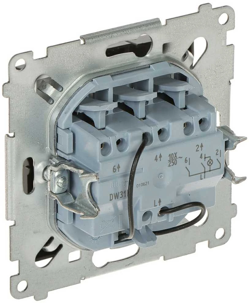 Kontak Simon TRIPLE SWITCH WITH BACKLIGHT DW31L.01/49-SIMON54 250 V 10 A
