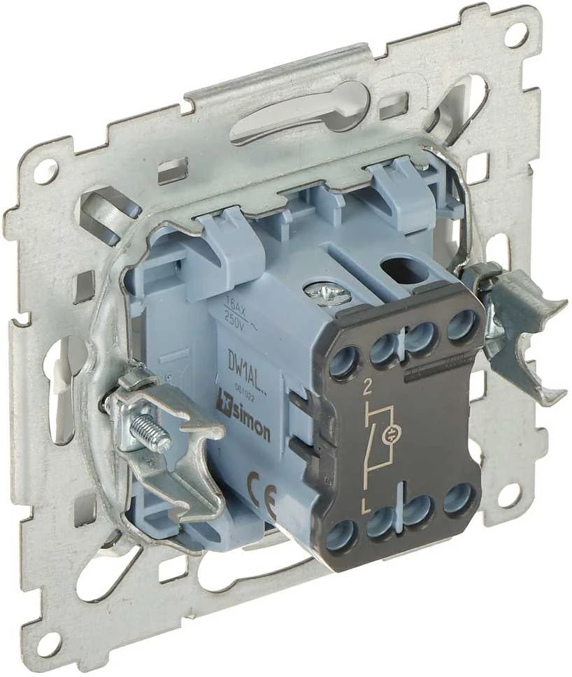Kontak Simon SINGLE SWITCH WITH BACKLIGHT DW1AL.01/11-SIMON54 250 V 16 A