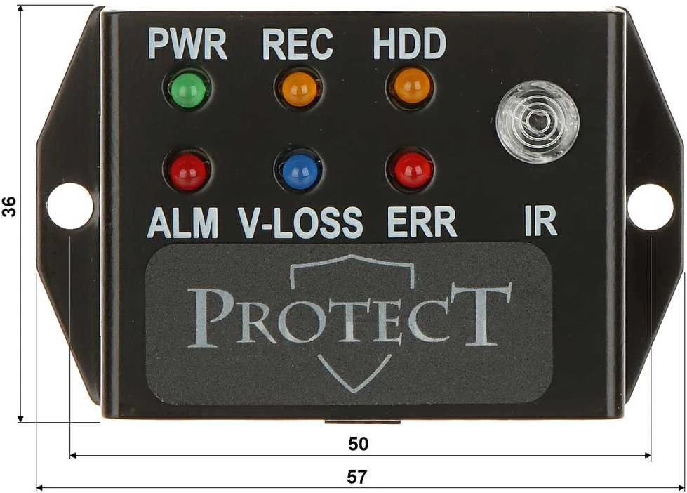 TST KONTROLĖS SKYDELIS PROTECT-LED-KL-1
