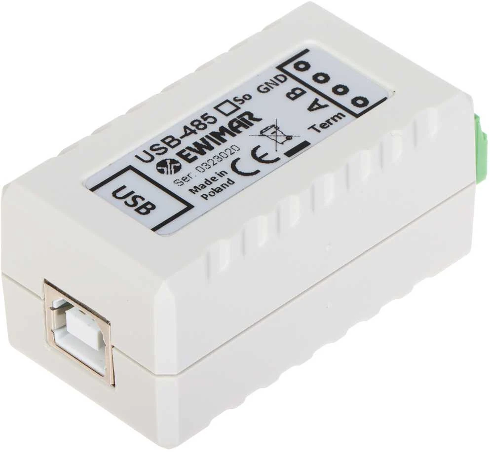 Ewimar USB-485 keitiklis su laidų gnybtais