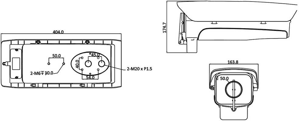 LAUKE KREIPTAMAS KORPUTAS PFH610N-IR-W-V2 DAHUA