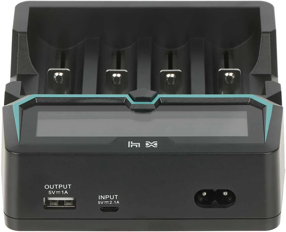 Baterijų įkroviklis XTAR X4 18650 AA AAA elementam ni-MH li-ion 4 vietų 