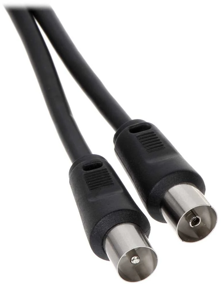 Oem TV - VIDEO kabelis, juodas, 1.8 m