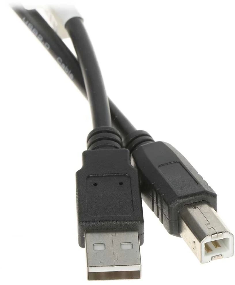 Assmann Electronic Kabelis USB 2.0 (A - B) juodas, 1.8m