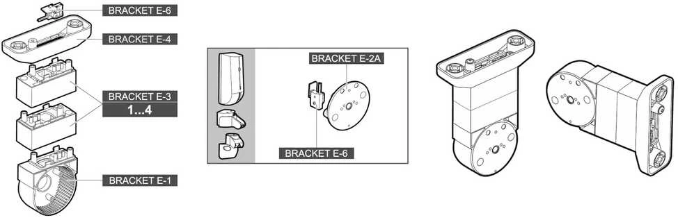 LAIKIKLIS JUDESIO DETEKTORIAMS BRACKET-E-AGATE-EX SATEL