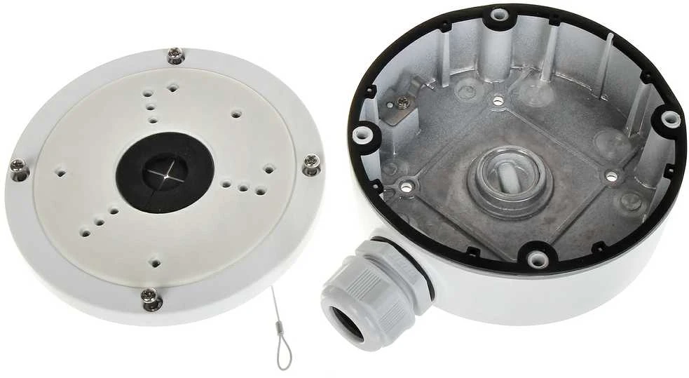 Hikvision DS-1280ZJ-S bazė su atidarytu korpusu