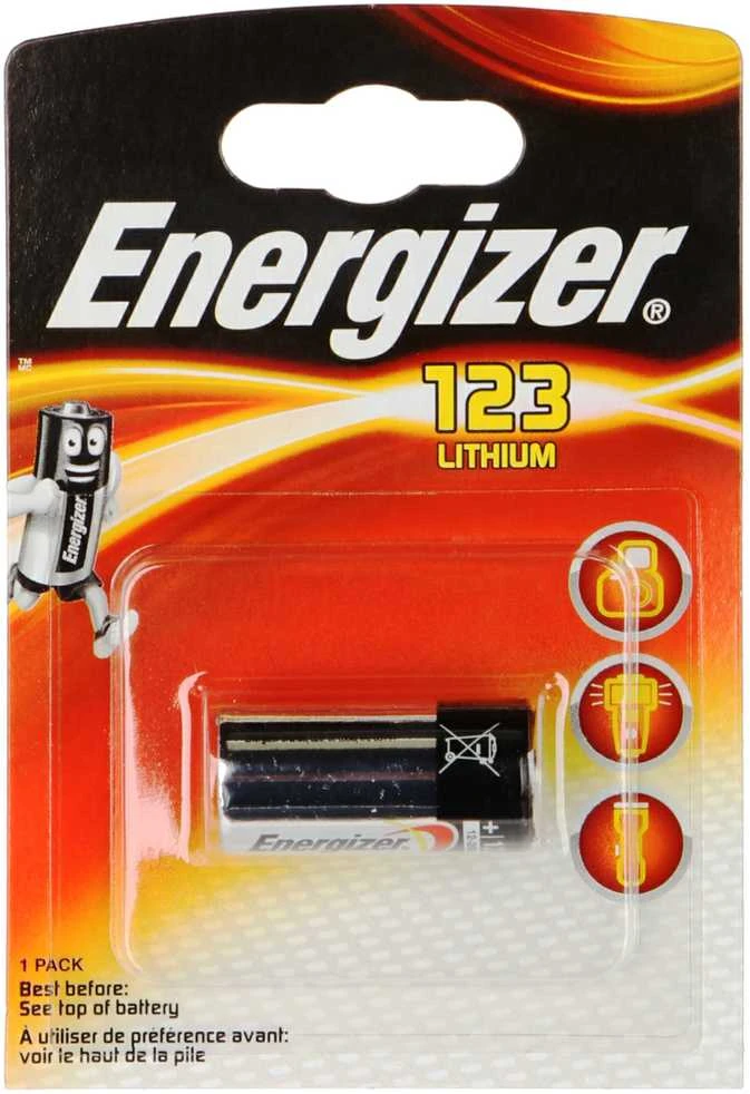 Elementas ENERGIZER 123, 3V