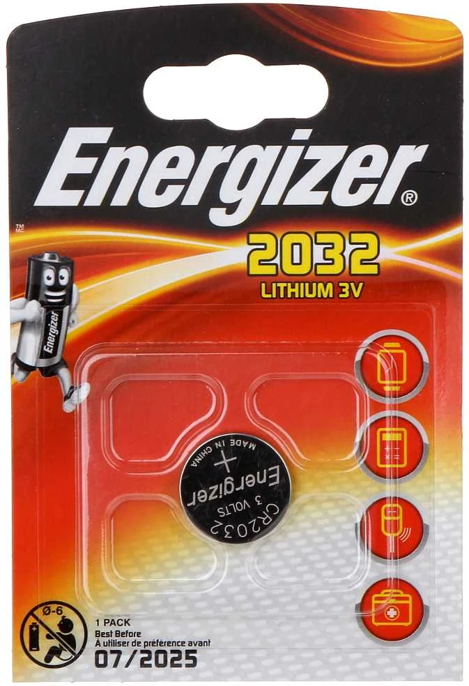 Baterija Energizer CR2032 ličio