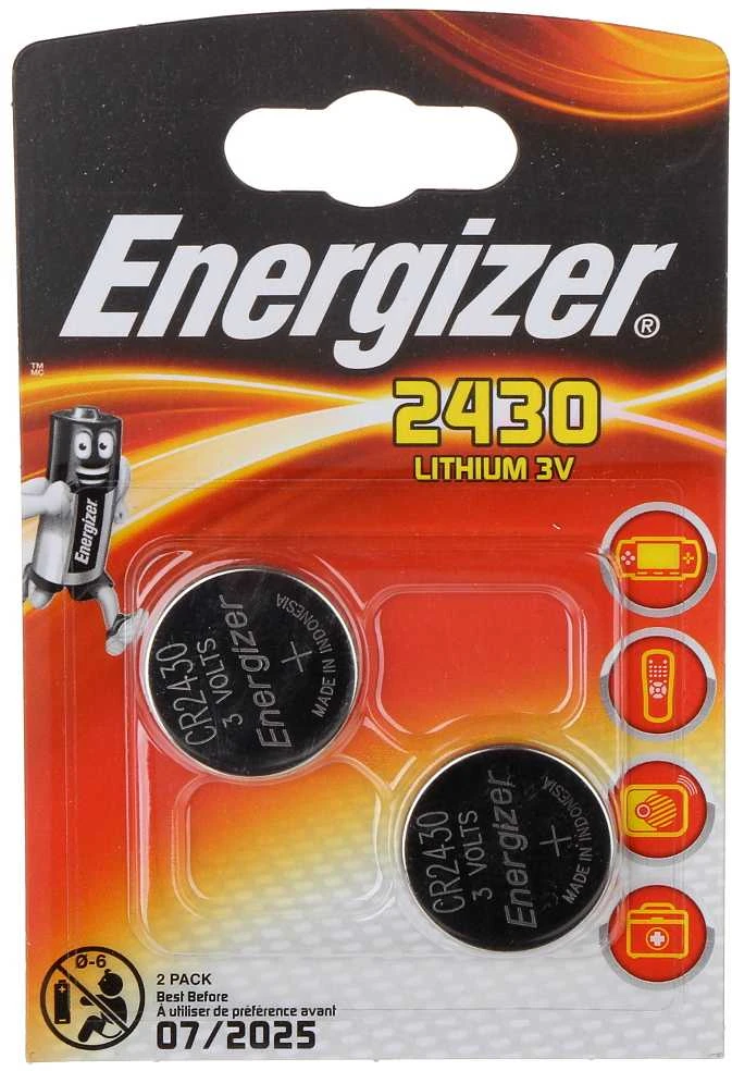 ENERGIZER ličio CR2430 baterijos, 2 vnt.