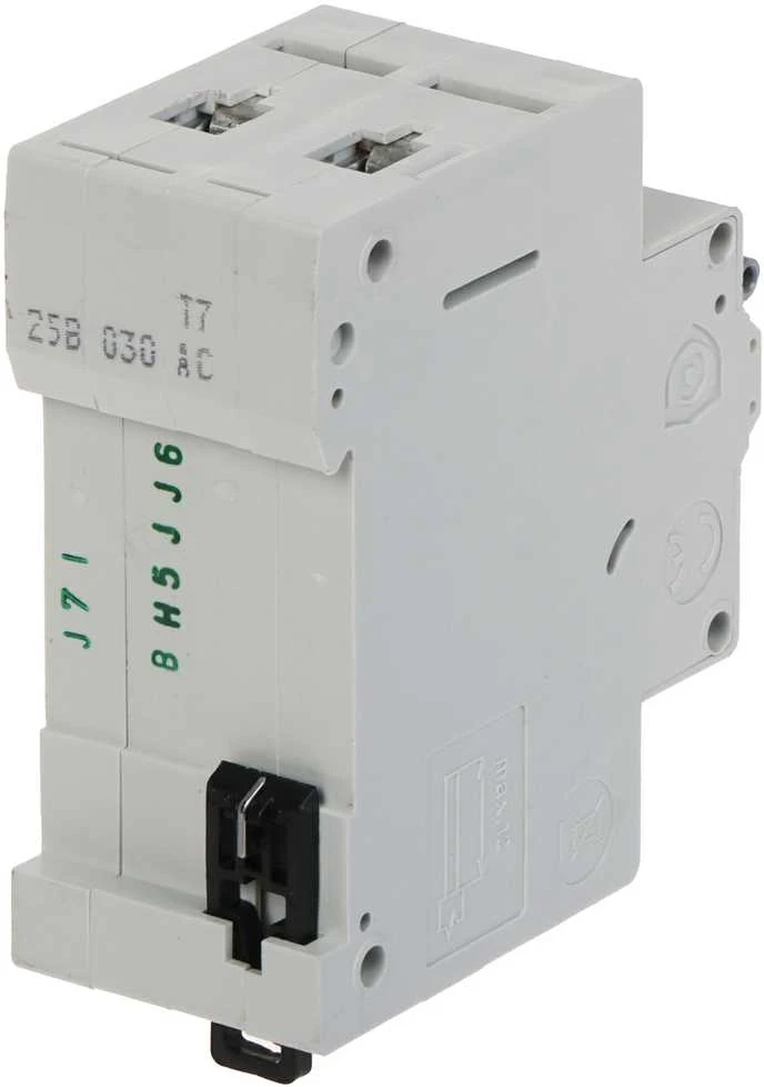 LIKUTINĖS SROVĖS GRANDINĖS PERTRAUKIKLIS HNB-B25/1N/003 VIENFAZIS, AC TIPAS 30 mA 25 A EATON