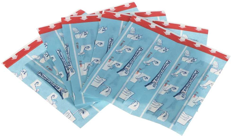 Plastry Lipnios juostelės Tesa Power strips, 5cmx2cm (10) 1114-207