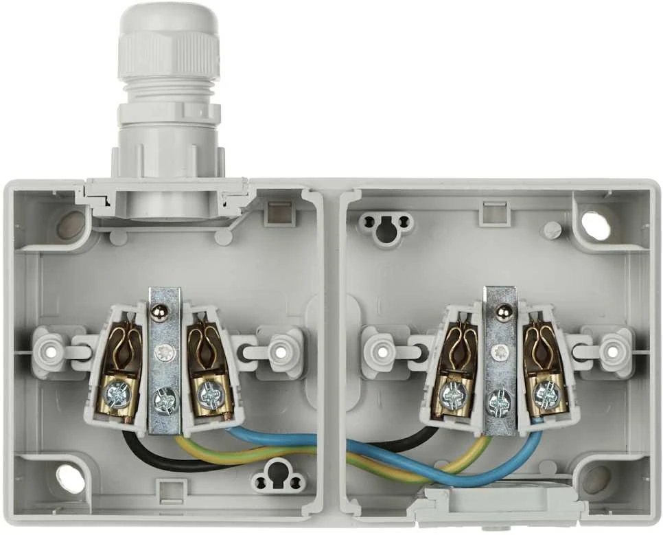 LIZDAS MONTUOJAMAS ANT PAVIRŠIAUS DVIGUBAS AQUANT-G2/V1/EPN 230 V AC 16 A IP65 Elektro-Plast
