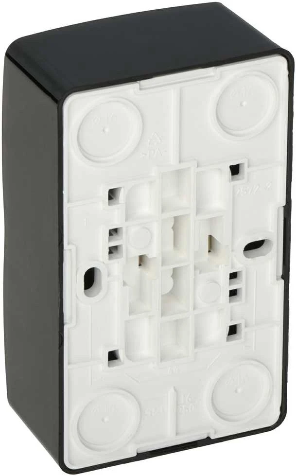 LIZDAS MONTUOJAMAS ANT PAVIRŠIAUS DVIGUBAS BERG/3743-09/EPN 250 V 16 A Elektro-Plast