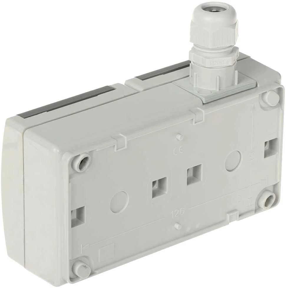 LIZDAS MONTUOJAMAS ANT PAVIRŠIAUS DVIGUBAS AQUANT-G2/V1/EPN 230 V AC 16 A IP65 Elektro-Plast