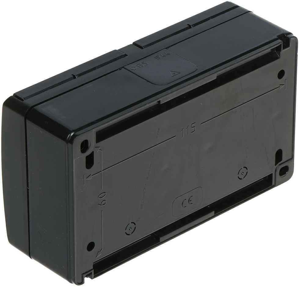 LIZDAS MONTUOJAMAS ANT PAVIRŠIAUS DVIGUBAS HERMES/0322-09/EPN 250 V AC 16 A IP44 Elektro-Plast