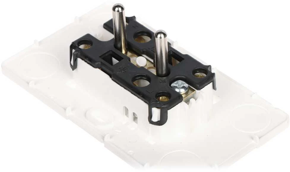 LIZDAS MONTUOJAMAS ANT PAVIRŠIAUS DVIGUBAS BERG/3743-00/EPN 250 V 16 A Elektro-Plast