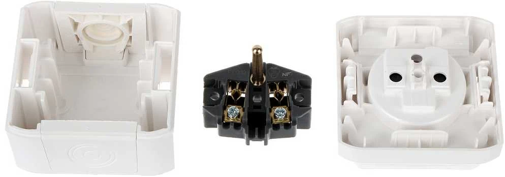 LIZDAS MONTUOJAMAS ANT PAVIRŠIAUS PAVIENIS LE-782375 FORIX 230 V 16 A IP44 LEGRAND