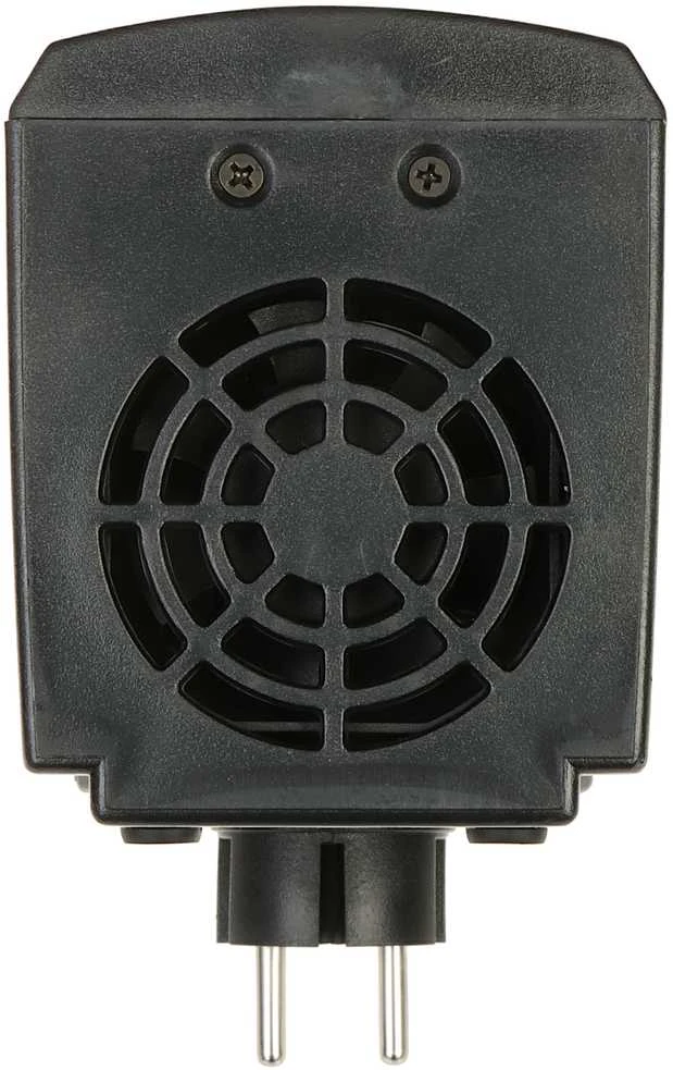 Juodas šildytuvas LTC 400W/230V su keraminiu kaitinimo elementu